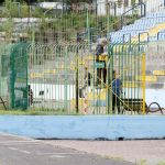 Kibice Stomilu Olsztyn remontowali własny stadion