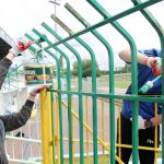 Kibice Stomilu Olsztyn remontowali własny stadion