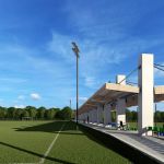 Wizualizacja nowego stadionu w Biskupcu