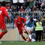 OKS 1945 Olsztyn - Widzew Łódź 0:1