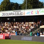 Kibicowskie zdjęcia z meczu Olimpia Elbląg - Stomil Olsztyn 4:0