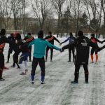 Trening Concordii Elbląg podczas zgrupowania w Olecku