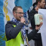 Manifestacja kibiców Stomilu Olsztyn