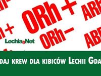 Oddaj krew dla kibiców Lechii!