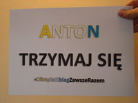 #AntonTrzymajSie