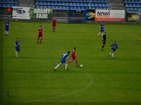 Skrót sparingu Sokół Ostróda - Bałtyk Gdynia 2:1. ZOBACZ WIDEO!