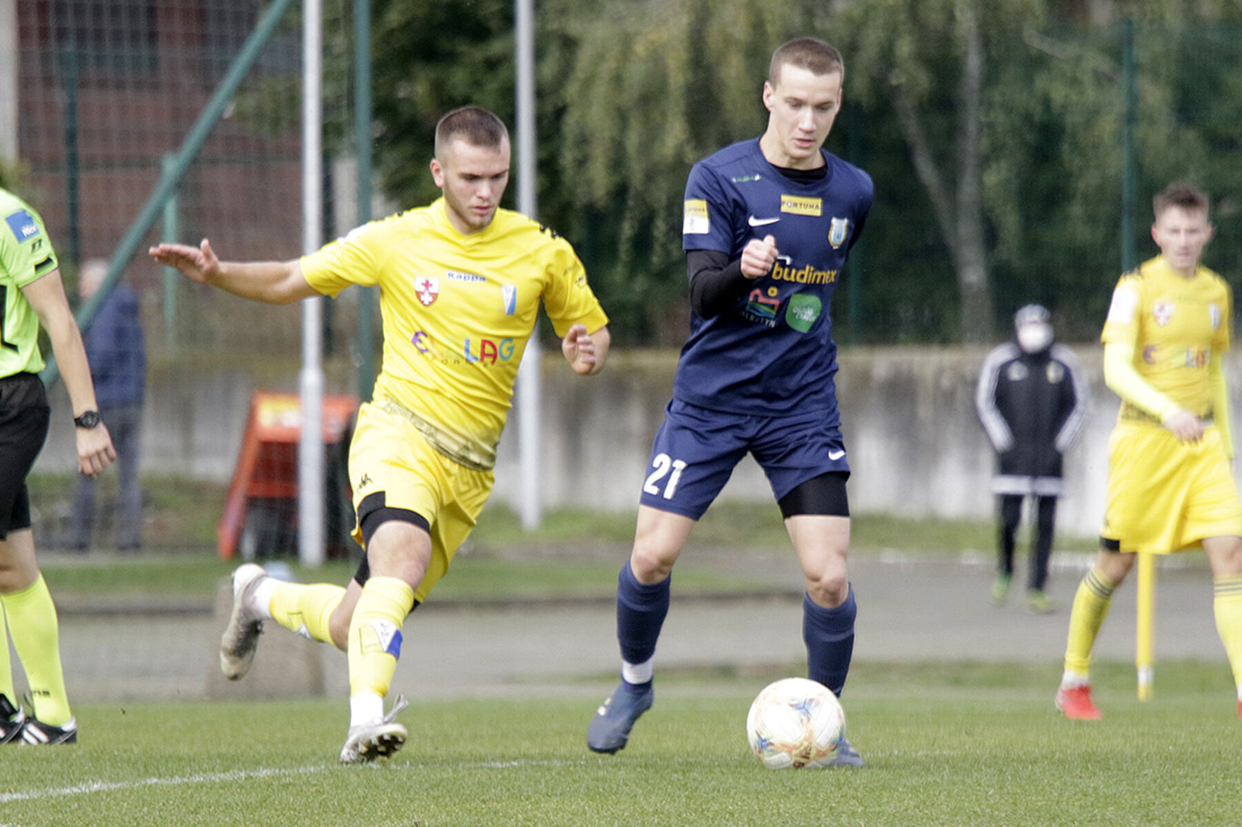 Olimpia II zremisowała ze Stomilem II 0:0. Fot. Paweł Piekutowski