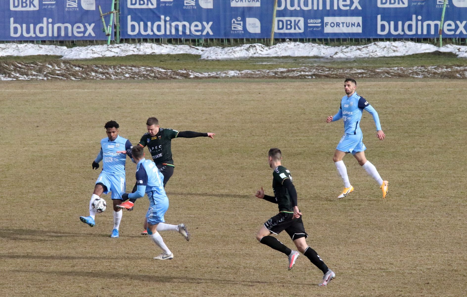 Stomil Olsztyn przegrał z GKS-em Tychy. Fot. Emil Marecki