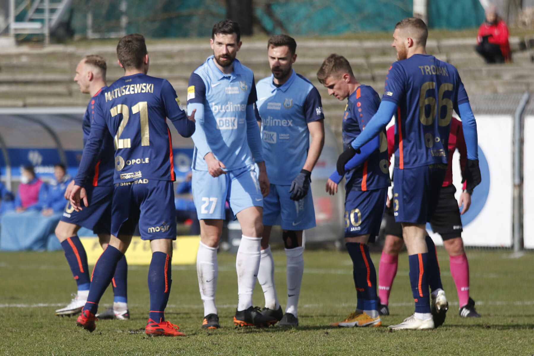 Stomil Olsztyn wygrał 2:1 z GKS-em Tychy. Fot. Paweł Piekutowski / stomilolsztyn.com