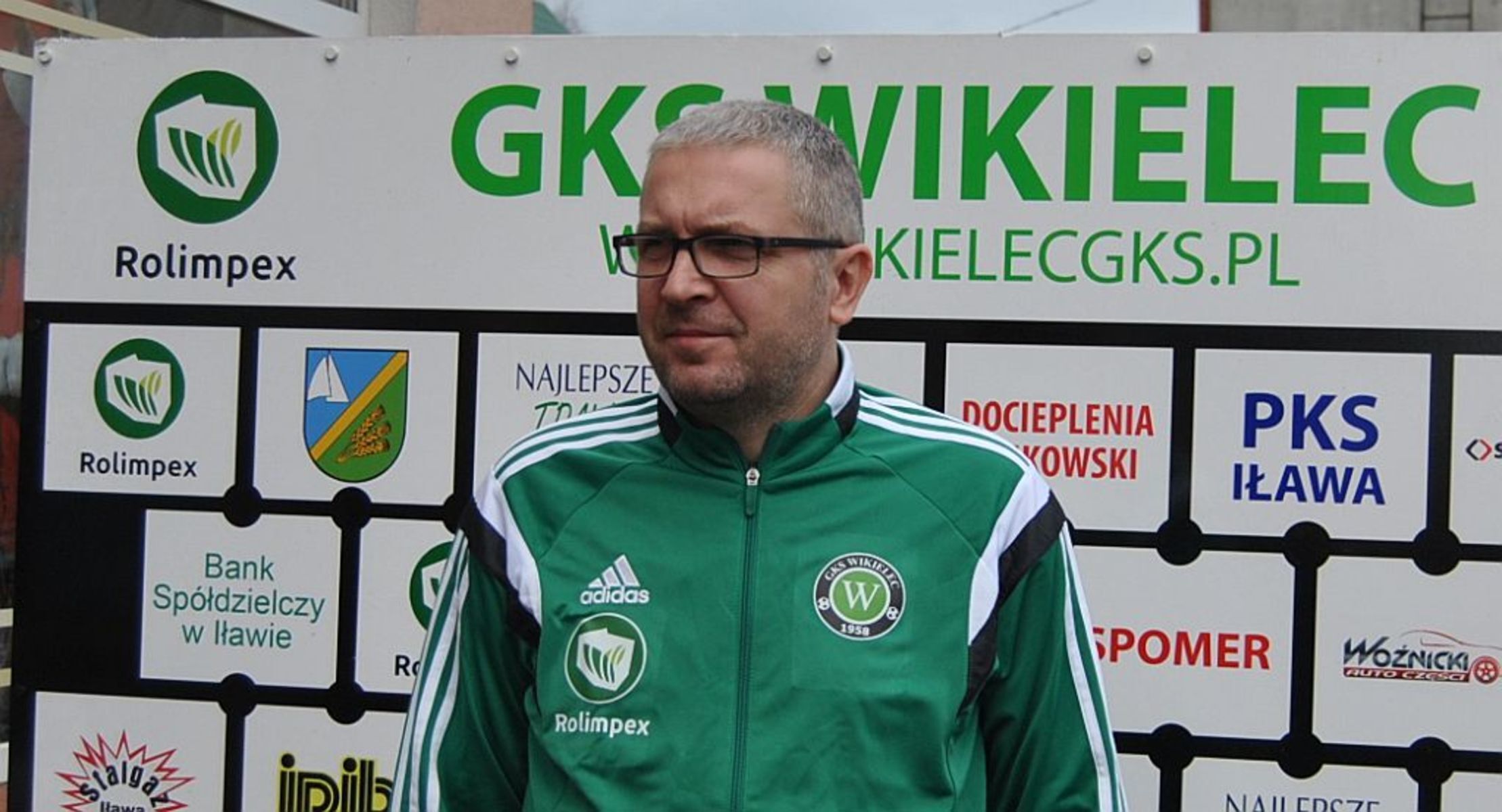 Wojciech Tarnowski nie jest już trenerem GKS-u Wikielec. Fot. Wiesław Raczkowski