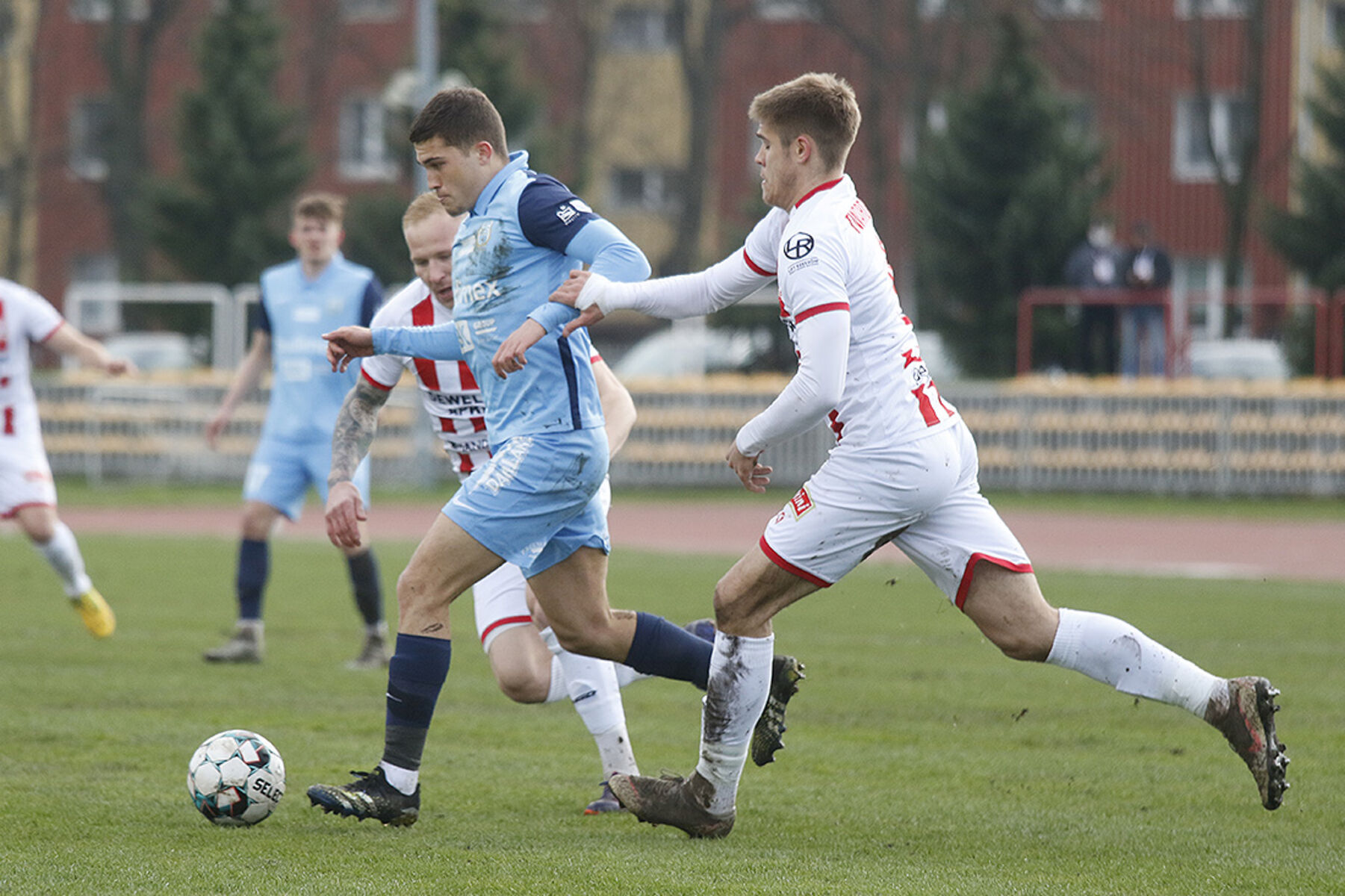 W Rzeszowie Stomil Olsztyn przegrał 0:1. Fot. Paweł Piekutowski / stomilolsztyn.com