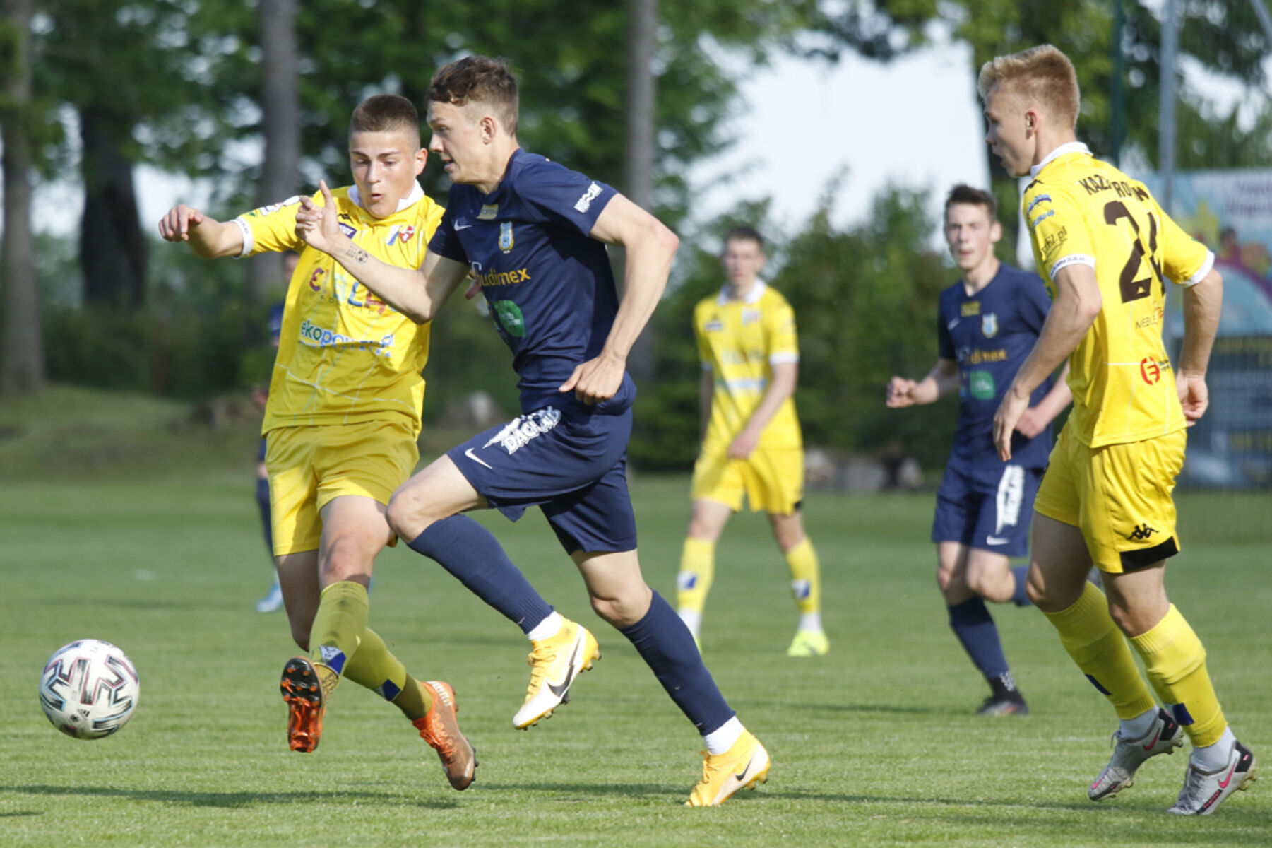 Olimpia II Elbląg pokonała Stomil II Olsztyn 3:0. Fot. Paweł Piekutowski / stomilolsztyn.com