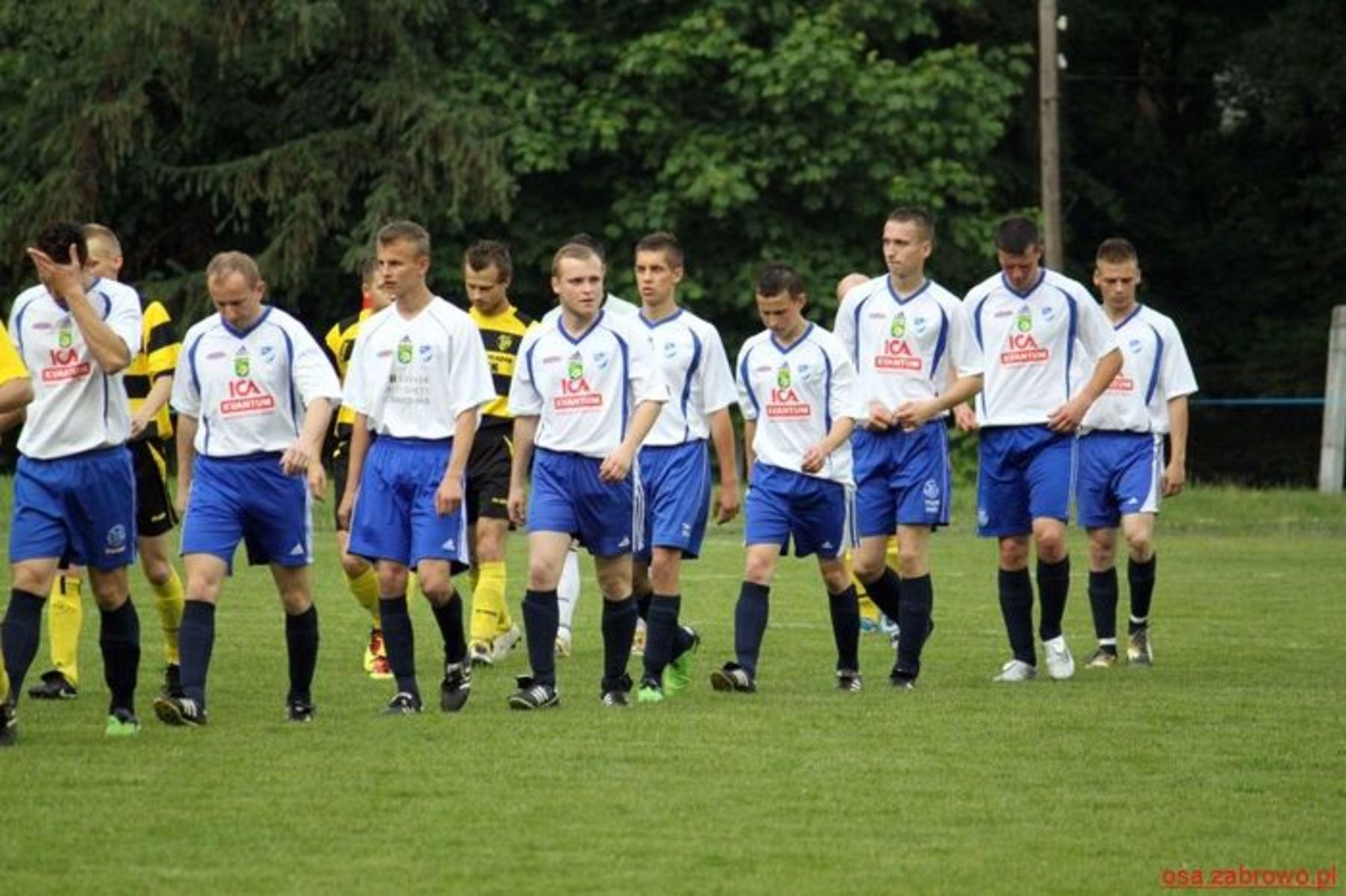 Wel Lidzbark w ostatniej kolejce zremisował 1:1 z Kormoranem Zwierzewo Fot. wellidzbark.futbolowo.pl