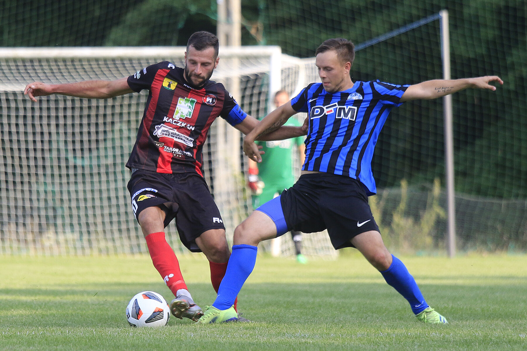 Huragan Morąg zwyciężył z beniaminkiem DKS-em Dobre Miasto 1:0. Fot. Paweł Piekutowski