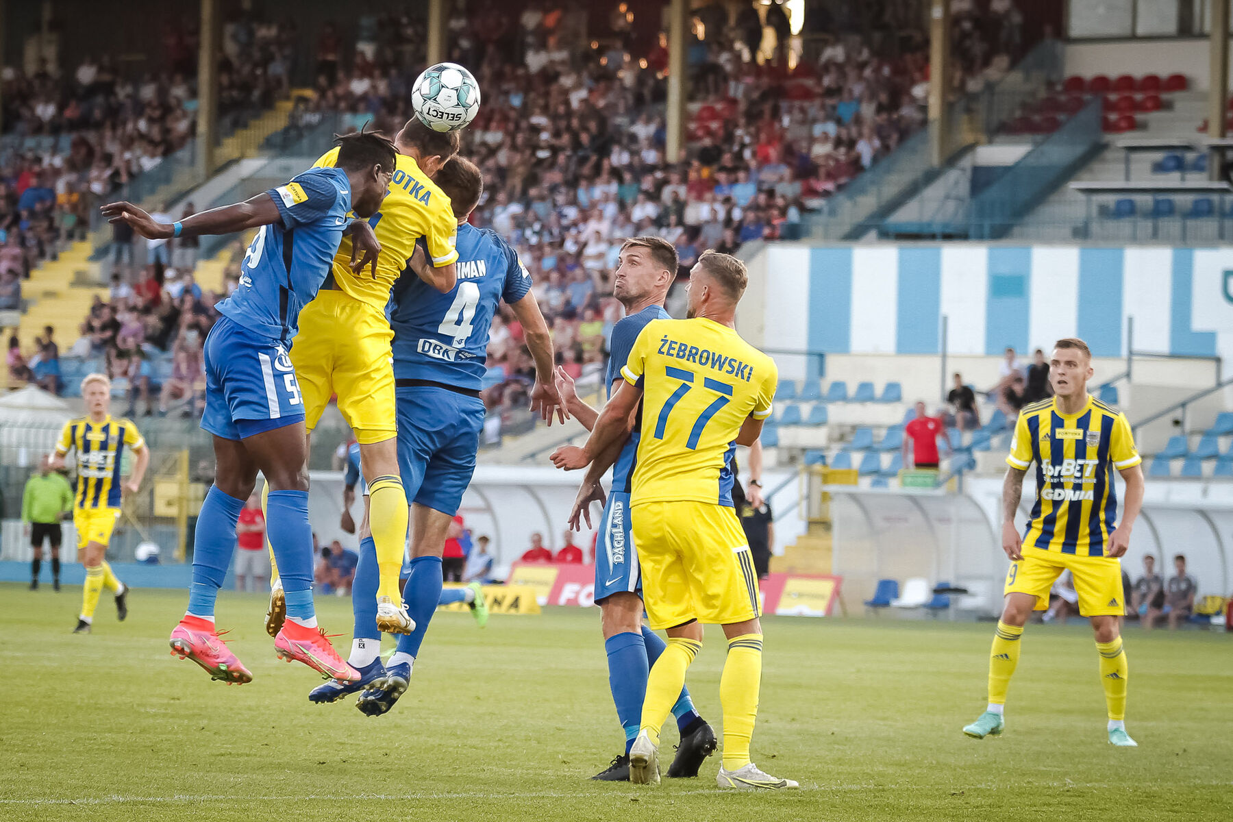 Stomil Olsztyn przegrał ostatnio 0:1 z Arką Gdynia. Fot. Łukasz Kozłowski