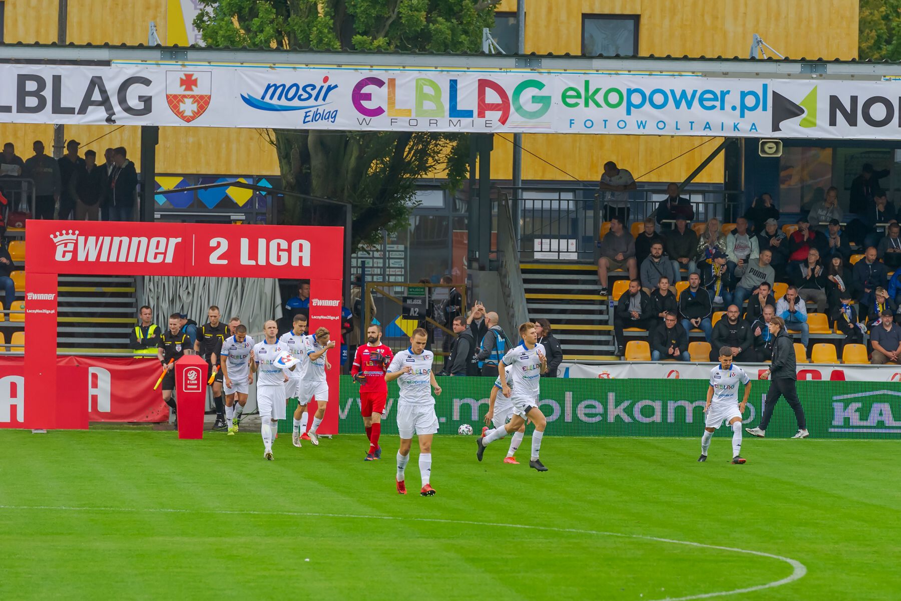 Olimpia Elbląg zremisowała z Motorem Lublin. Fot. zksolimpia.pl