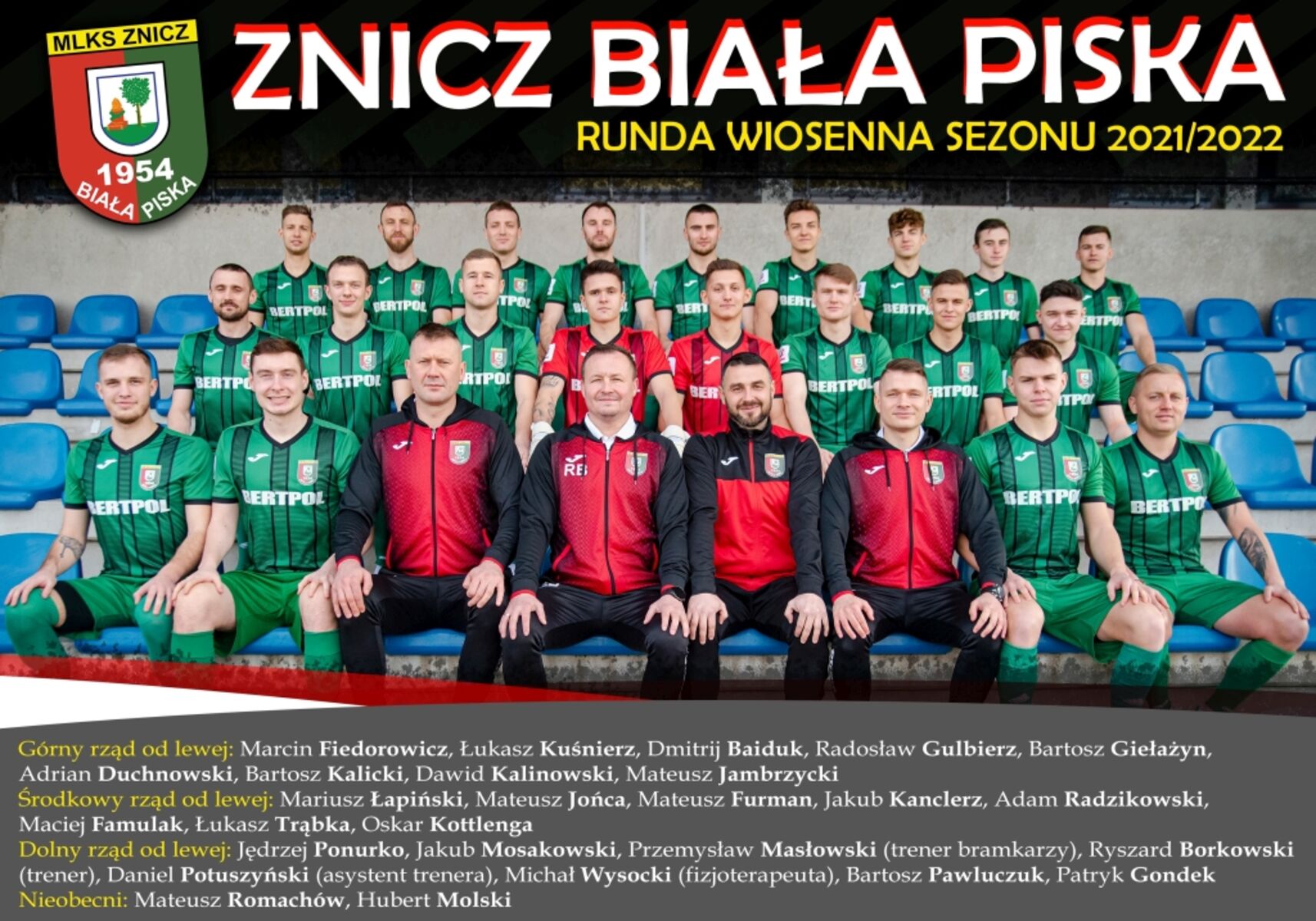 Znicz Biała Piska. Fot. Łukasz Szymański