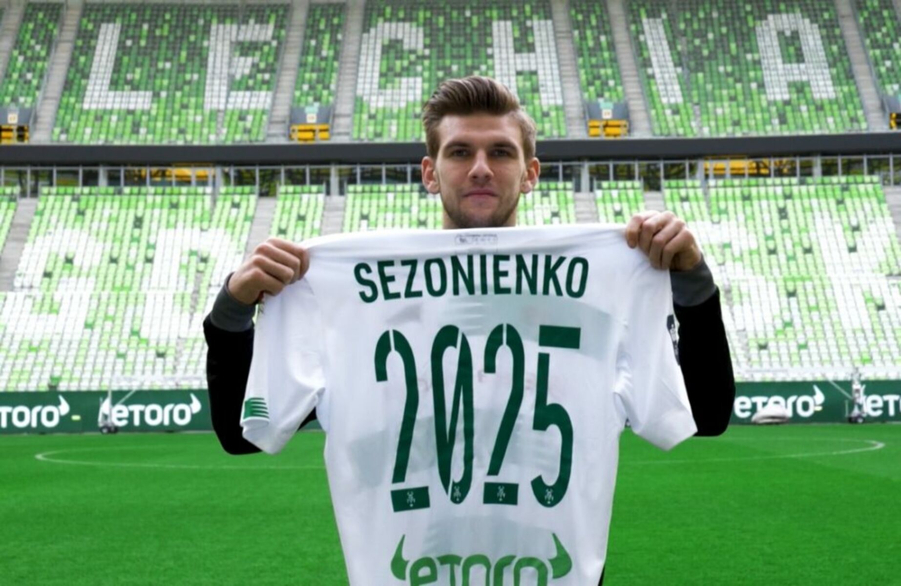 Kacper Sezonienko. Fot. lechia.pl