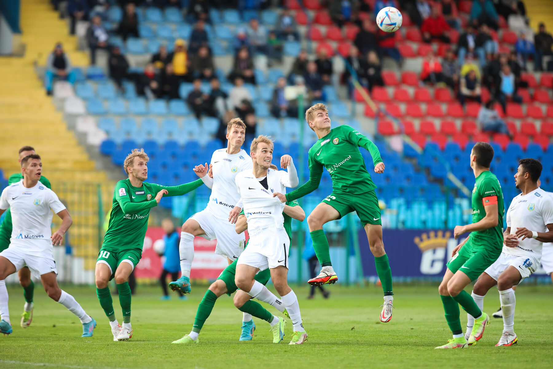 Stomil Olsztyn wygrał 1:0 ze Śląskiem II Wrocław. Fot. Łukasz Kozłowski