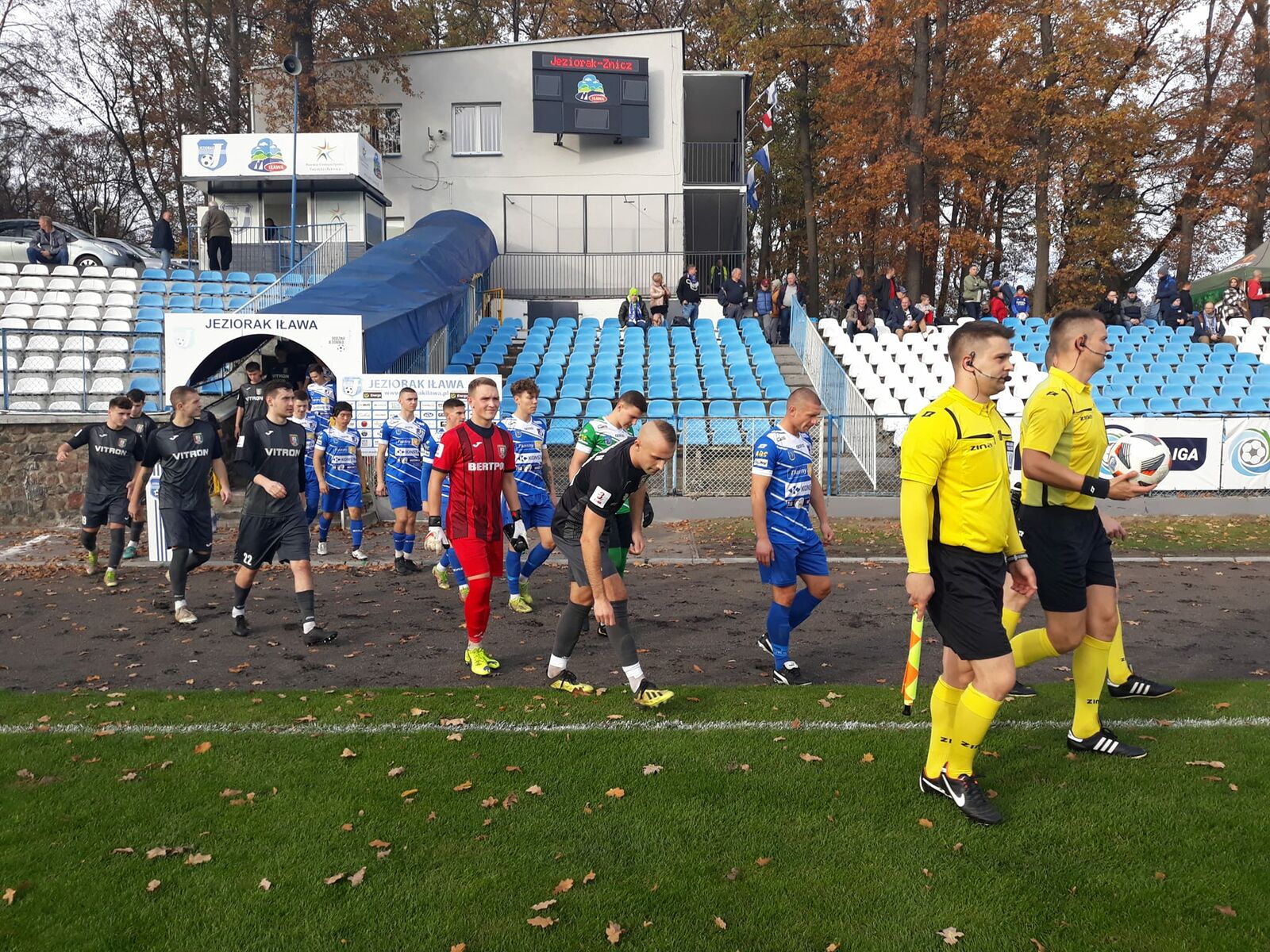 Znicz Biała Piska wygrał 1:0 w Iławie z Jeziorakiem. Fot. Znicz Biała Piska