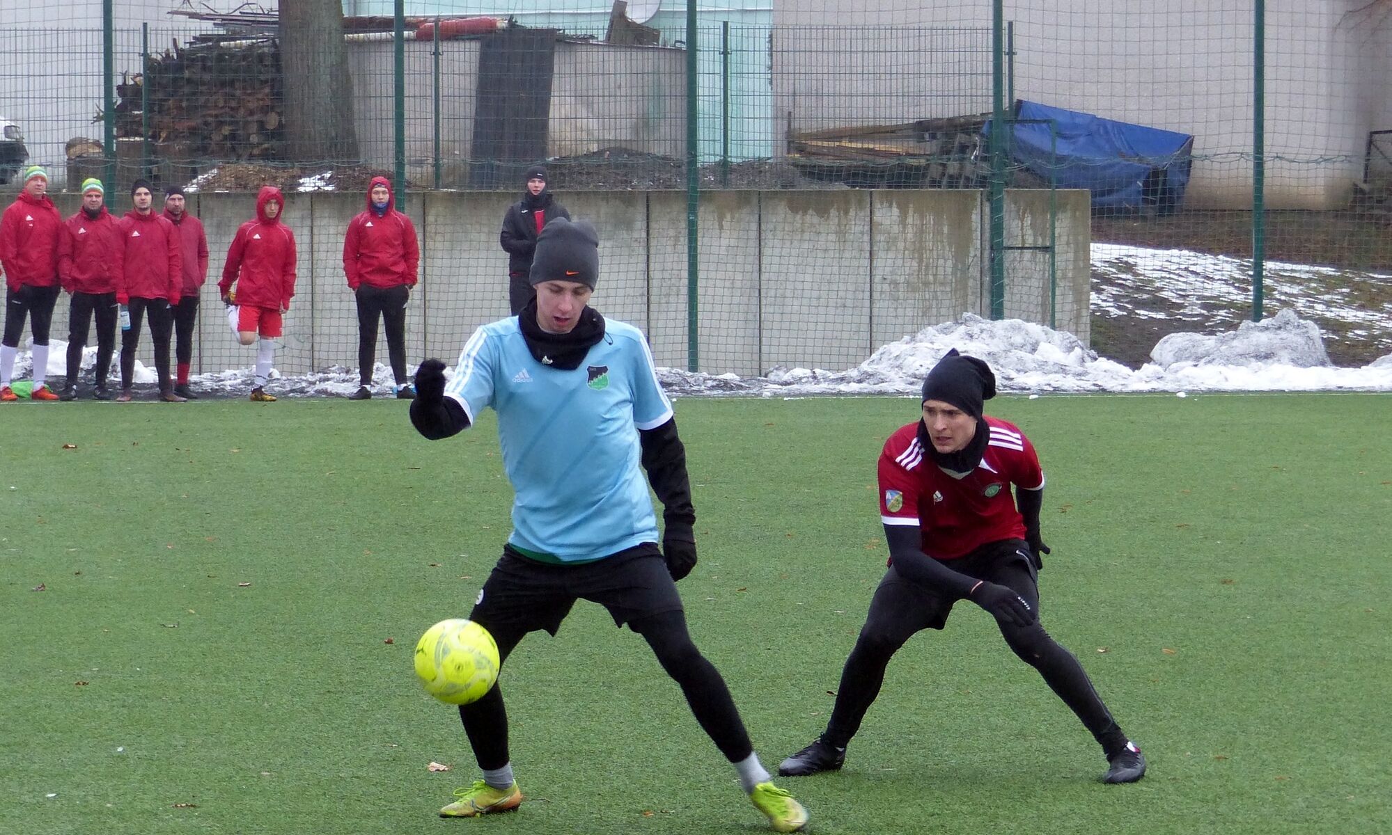 GKS Wikielec wygrał 6:0 z Ossą Biskupiec Pomorski. Fot. Mateusz Partyga