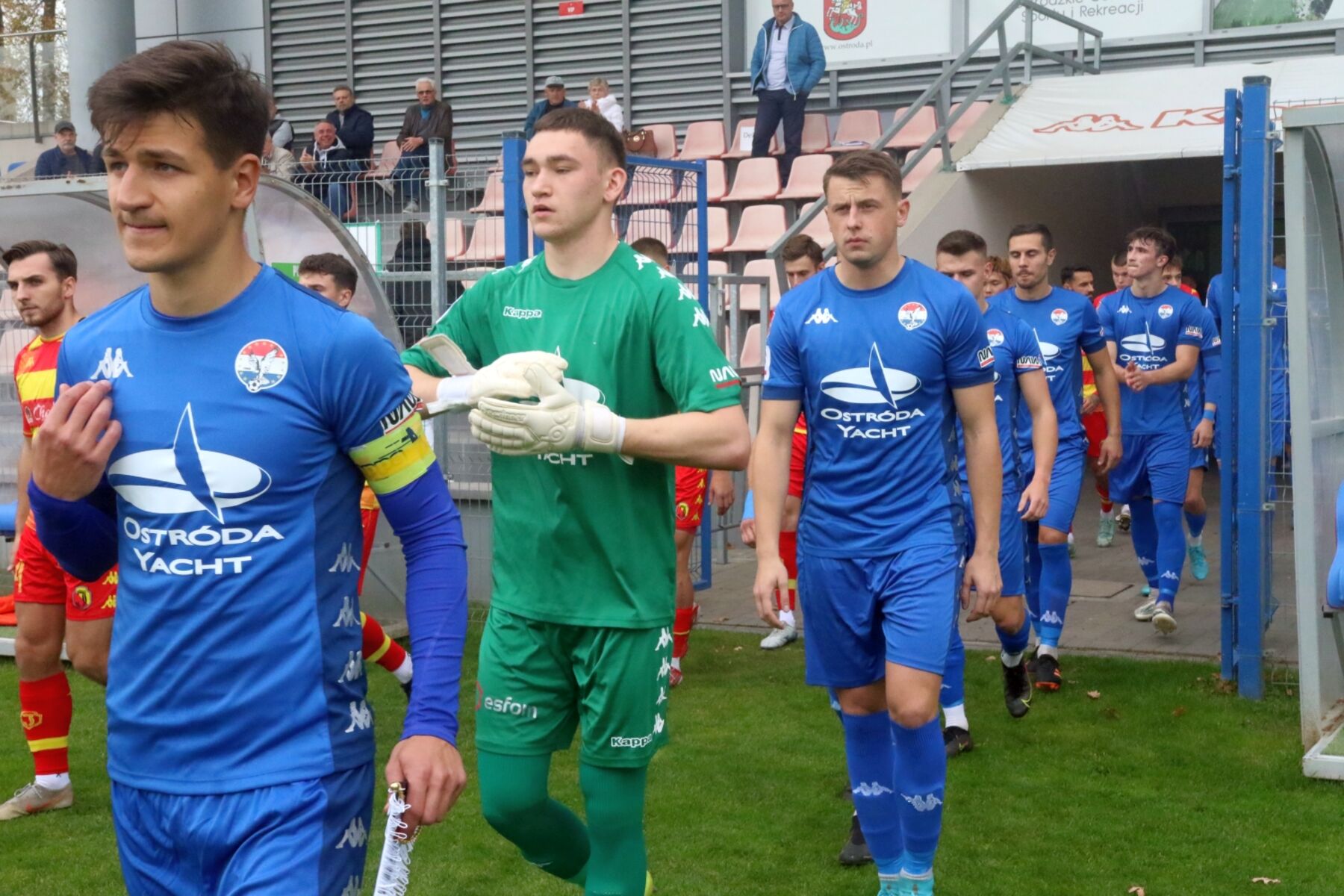 Sokół Ostróda przegrał w Skierniewicach. Fot. Emil Marecki