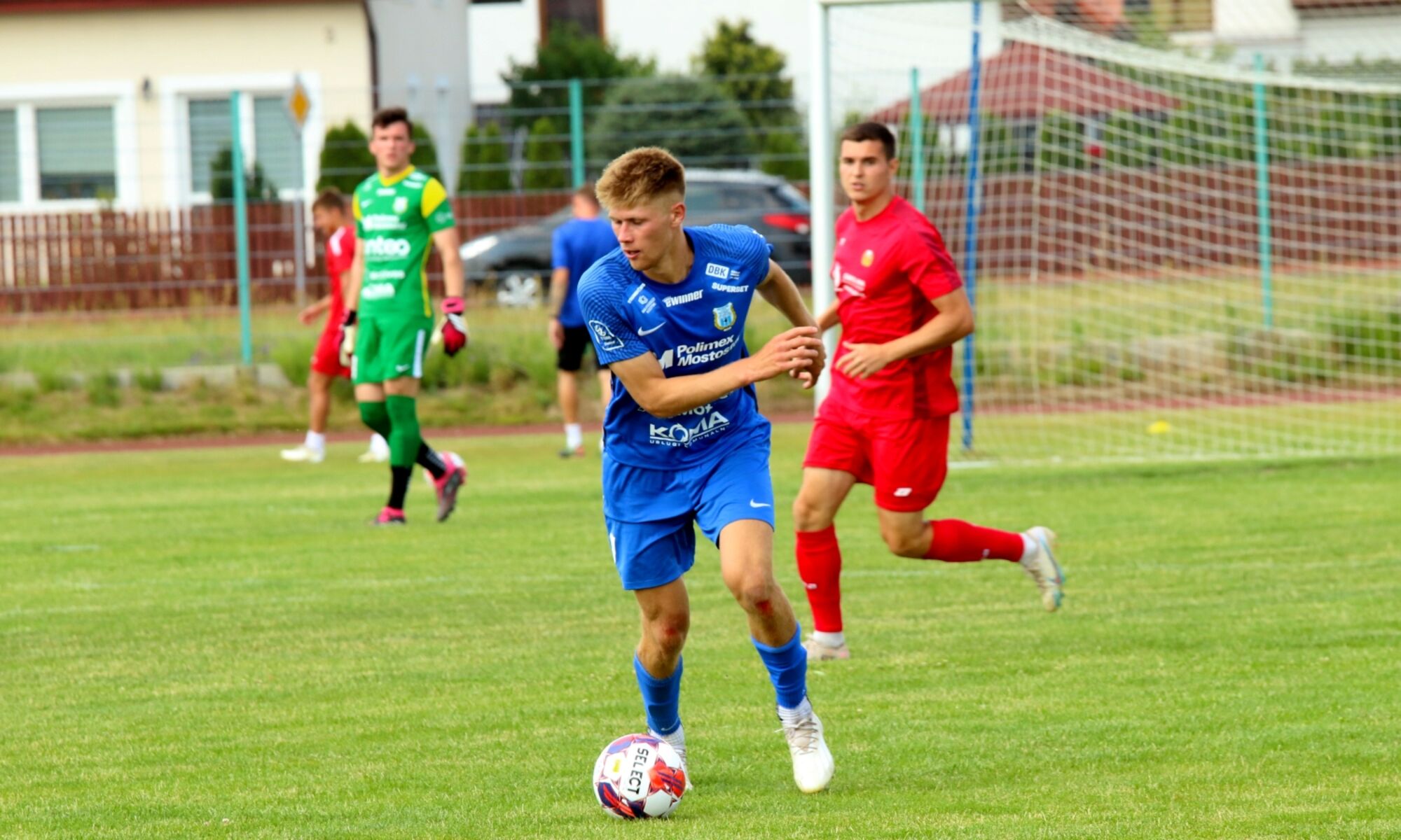 Hubert Krawczun strzelił jedną z bramek. Fot. Emil Marecki