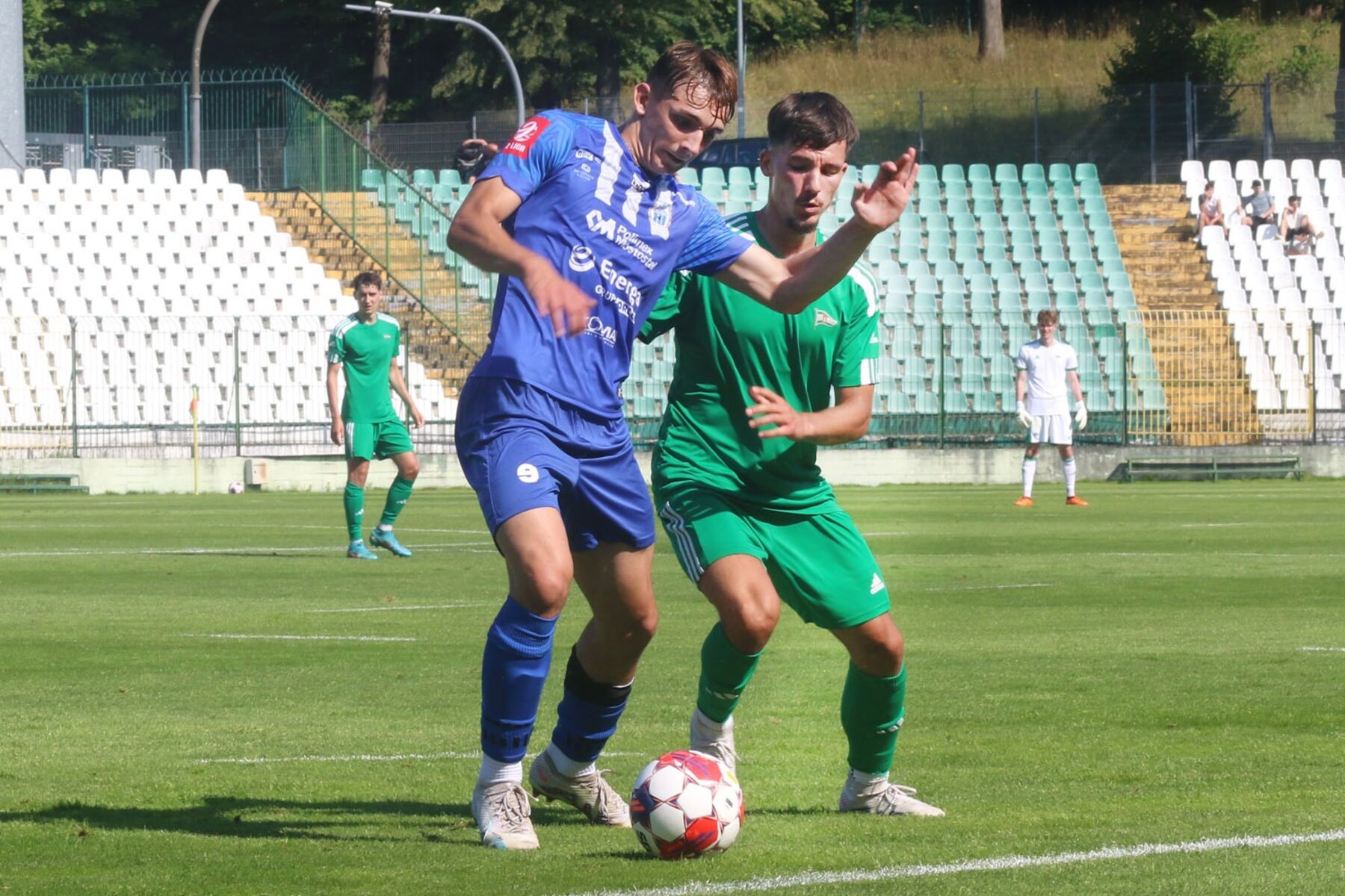 Stomil zremisował 1:1 sparing z Lechią Gdańsk. Fot. Emil Marecki