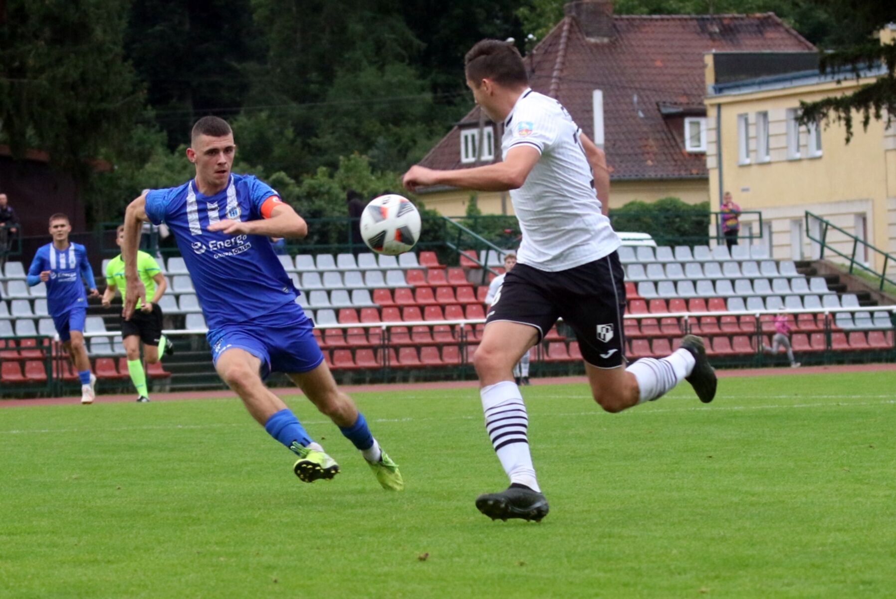 Polonia Lidzbark Warmiński wygrała 3:1 ze Stomilem II Olsztyn. Fot. Emil Marecki