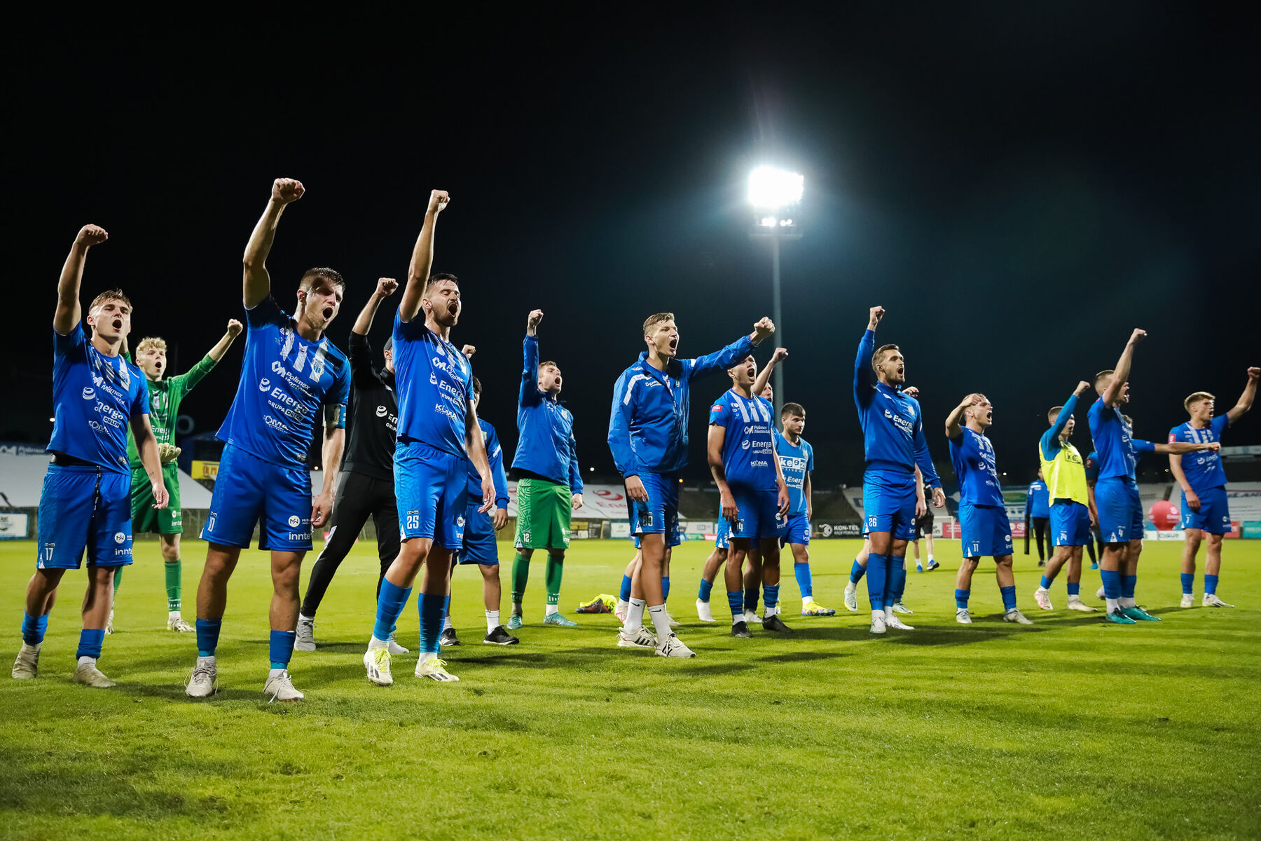 Stomil Olsztyn wygrał 1:0 z Sandecją Nowy Sącz. Fot. Łukasz Kozłowski