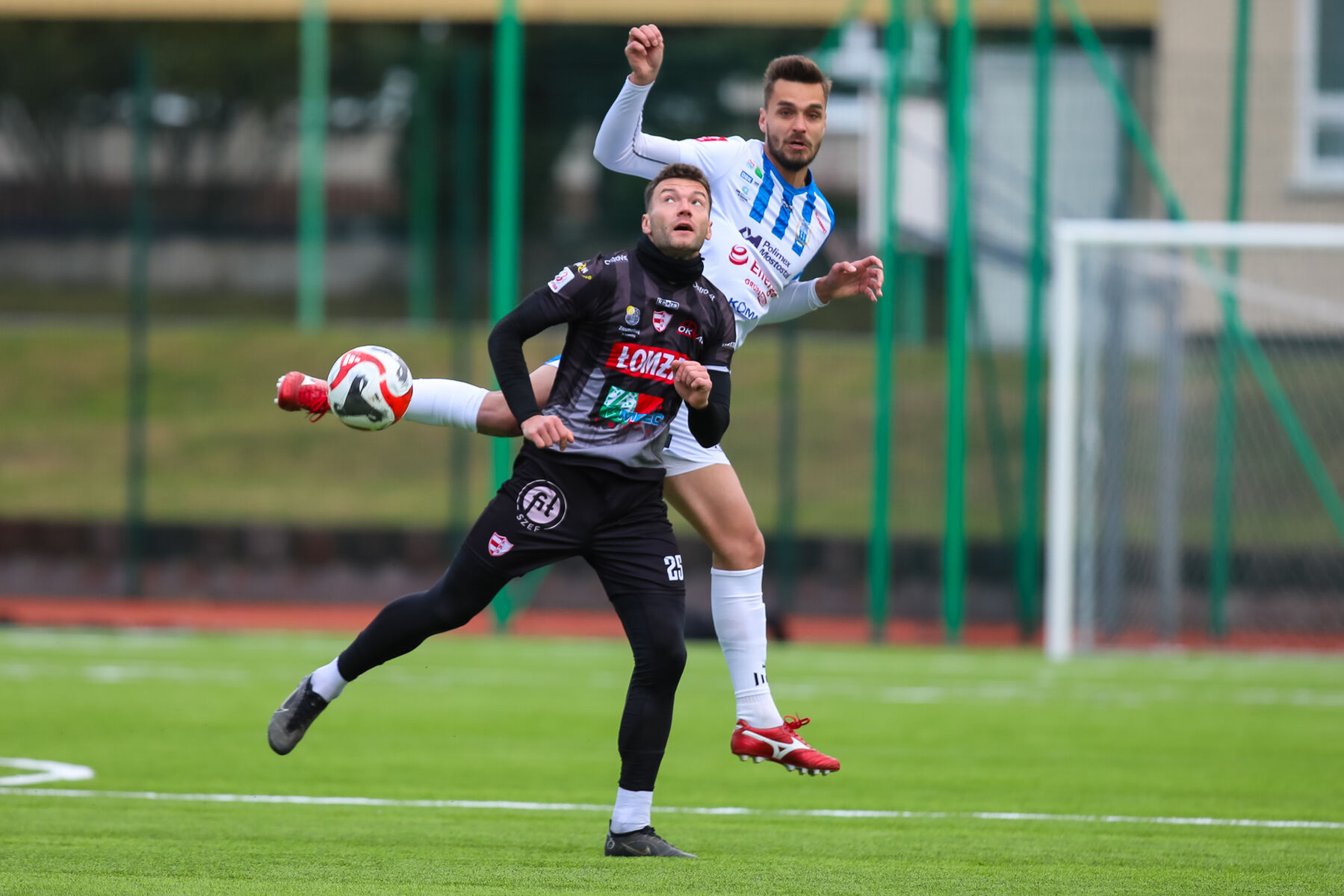 Stomil Olsztyn przegrał 0:1 z ŁKS-em Łomża. Fot. Łukasz Kozłowski