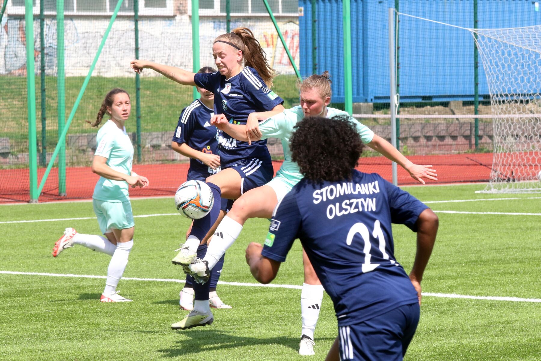 Stomilanki Olsztyn wygrały 1:0 z UJ Kraków. Fot. Emil Marecki