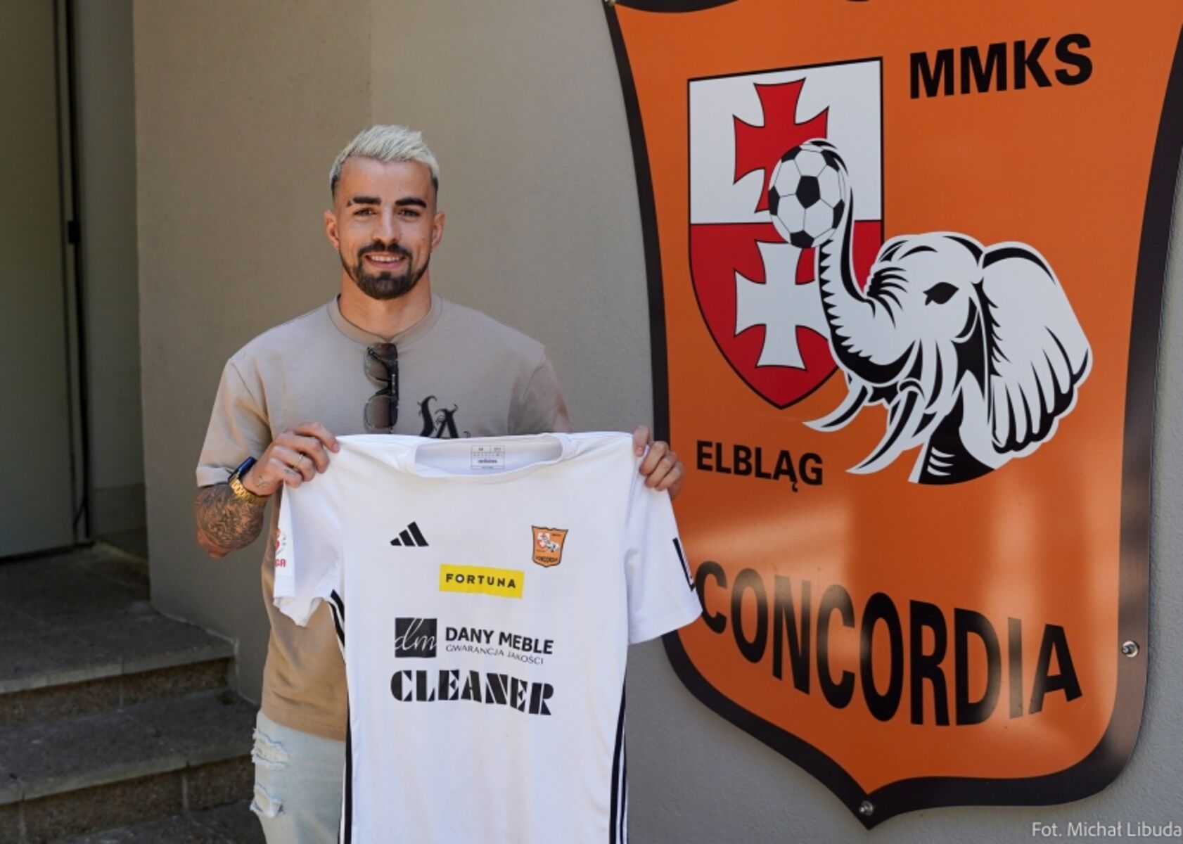 João Criciúma znowu w Concordii Elbląg. Fot. Michał Libuda / concordia.elblag.pl