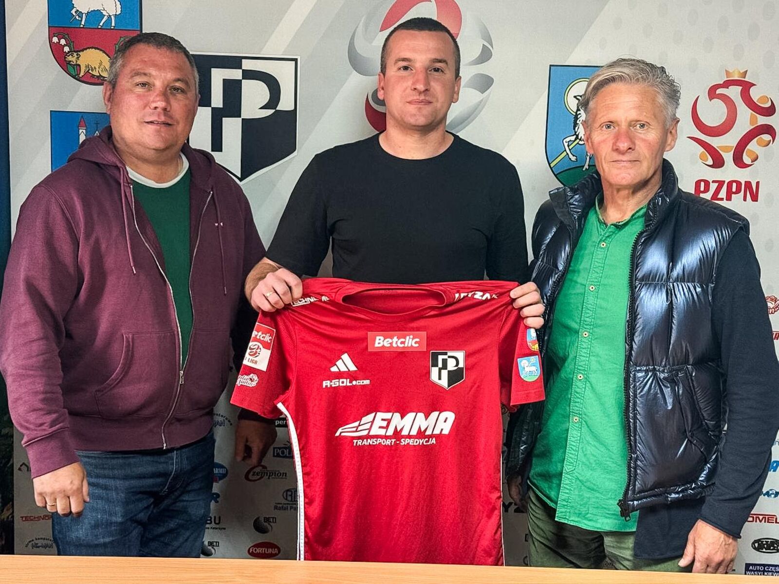 Daniel Kogut nowym trenerem Polonii Lidzbark Warmiński. Fot. Polonia Lidzbark Warmiński