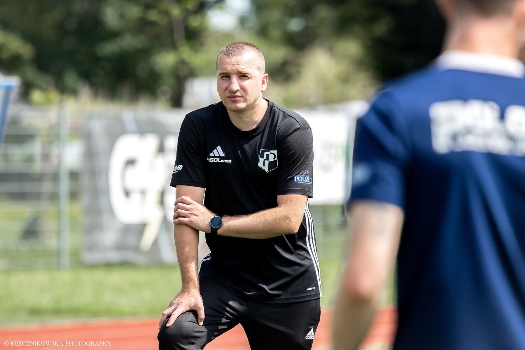 Daniel Kogut nie pracuje już w Polonii Lidzbark Warmiński. Fot. Ola Miecznikowska