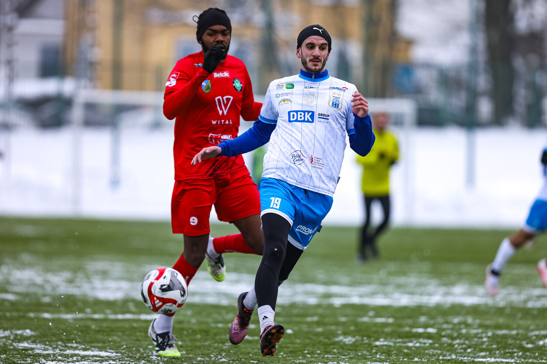 Szymon Masiak piłkarzem Stomilu Olsztyn. Fot. Łukasz Kozłowski