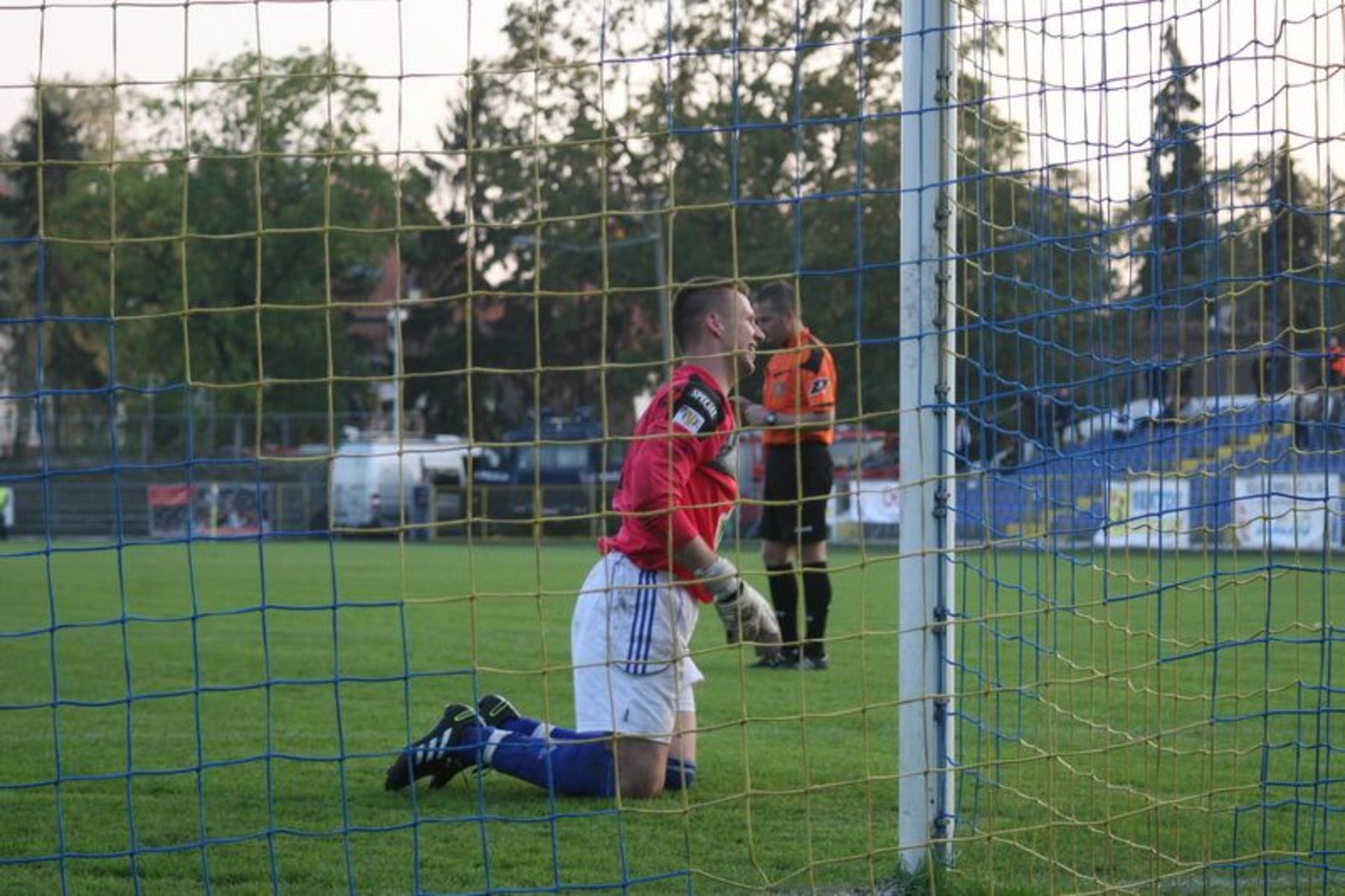 Krzysztofa Stodoły kibice Olimpii nie zobaczą już w barwach elbląskieo I-ligowca. Fot. elblagsportowy.pl / Krzysztof Bachewicz