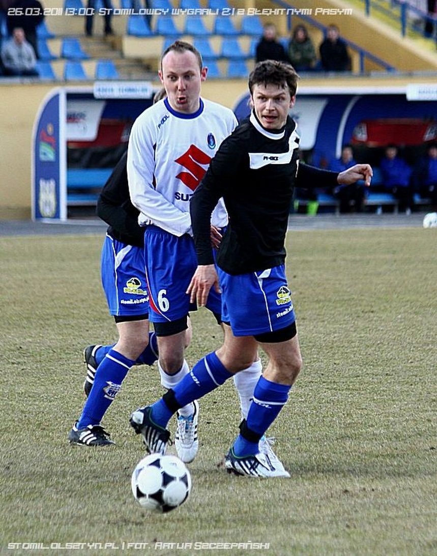 Marcin Gołębiewski (w jasnej koszulce). Fot. AS