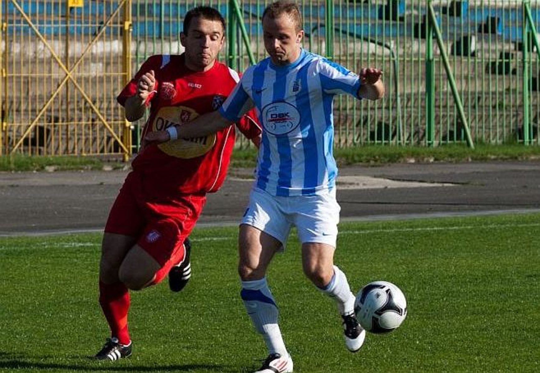 Radosław Stefanowicz w barwach jeszcze drugoligowego Stomilu Olsztyn. Fot. Artur Szczepański