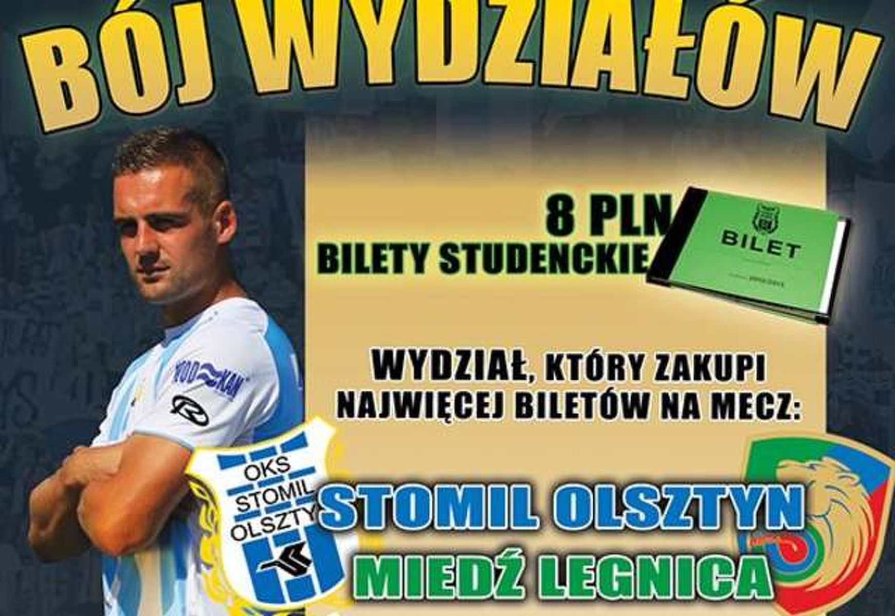 Plakat promocujący nową akcję Stomilu Olsztyn. Fot. stomilolsztyn.com