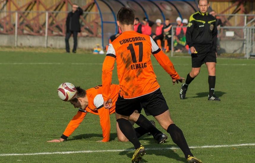 Concordia prowadziła w Lublinie 1:0, ale ostatecznie przegrała z Motorem 1:2. Fot. Michał Kuna