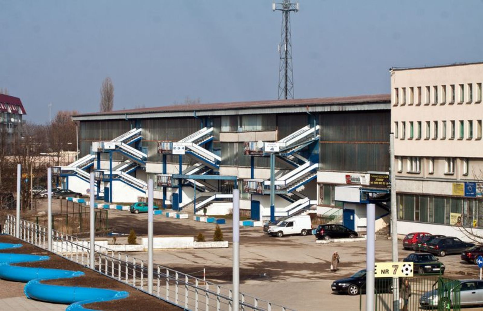 Stadion w Olsztynie. Fot. Artur Szczepański