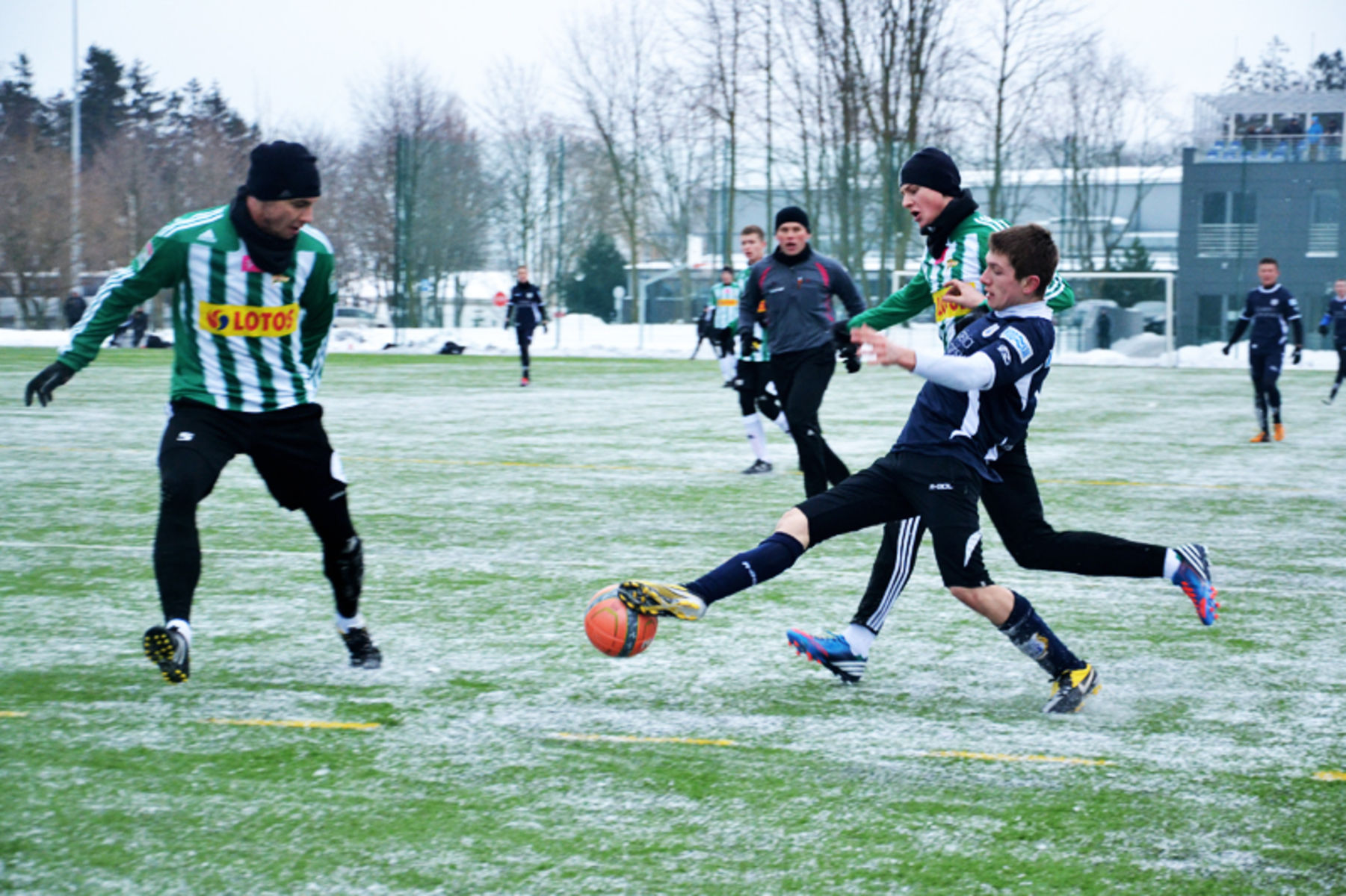 Stomil Olsztyn przegrał z Lechią Gdańsk 0:2.Fot. Marek Lewiński / stomilolsztyn.com