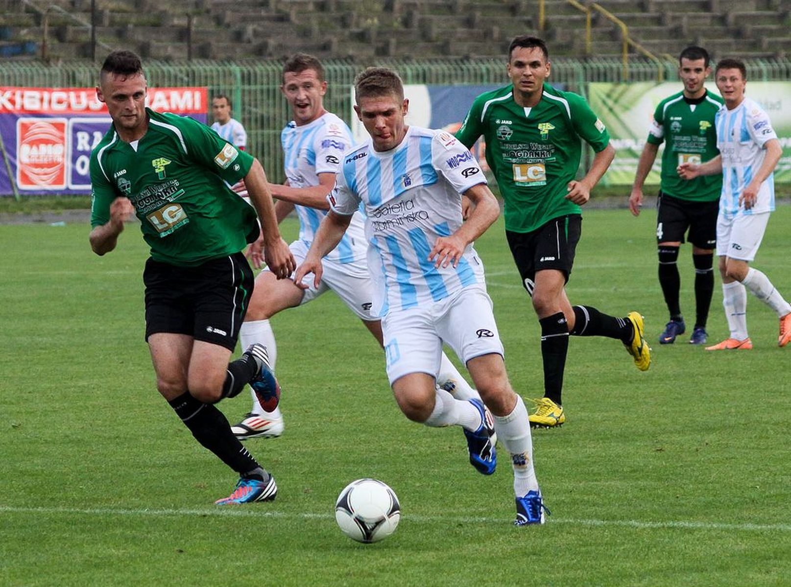 Michał Świderski w akcji. Fot. Artur Szczepański