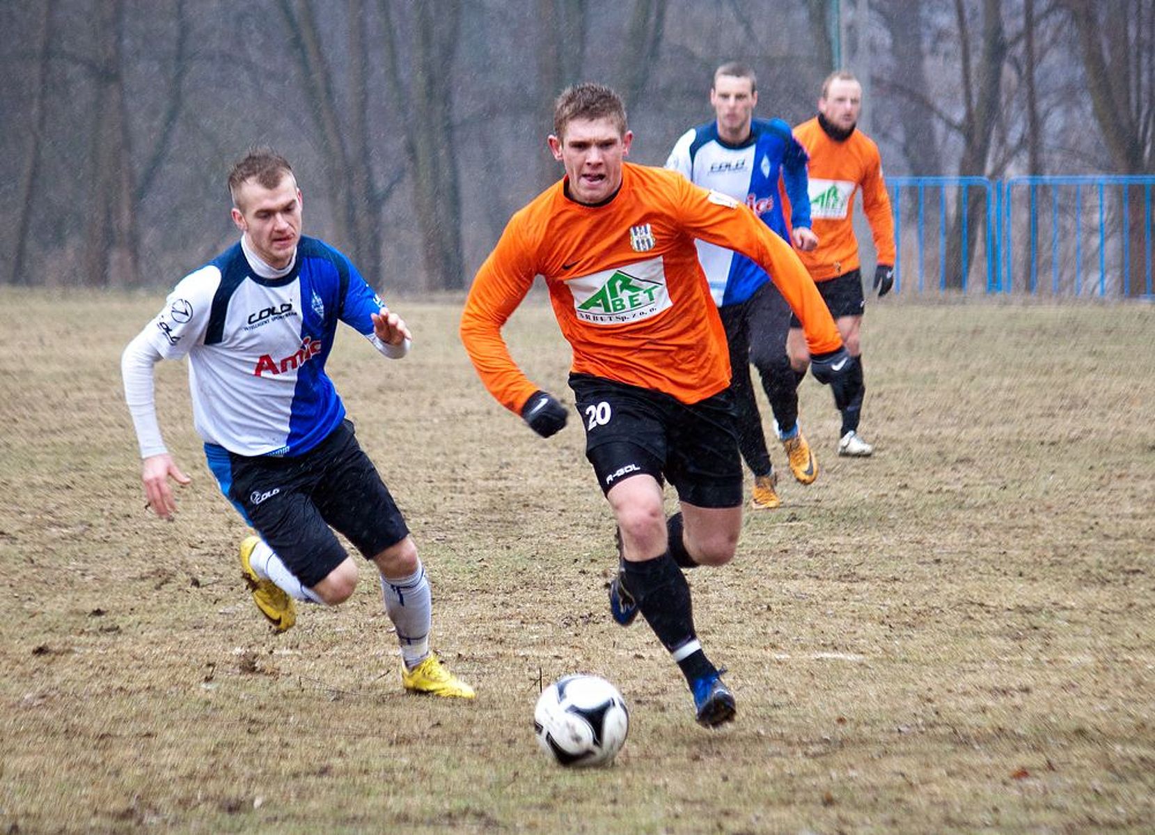 Niewykluczone, że Michał Świderski wróci na pewien czas do Znicza. Fot. Artur Szczepański