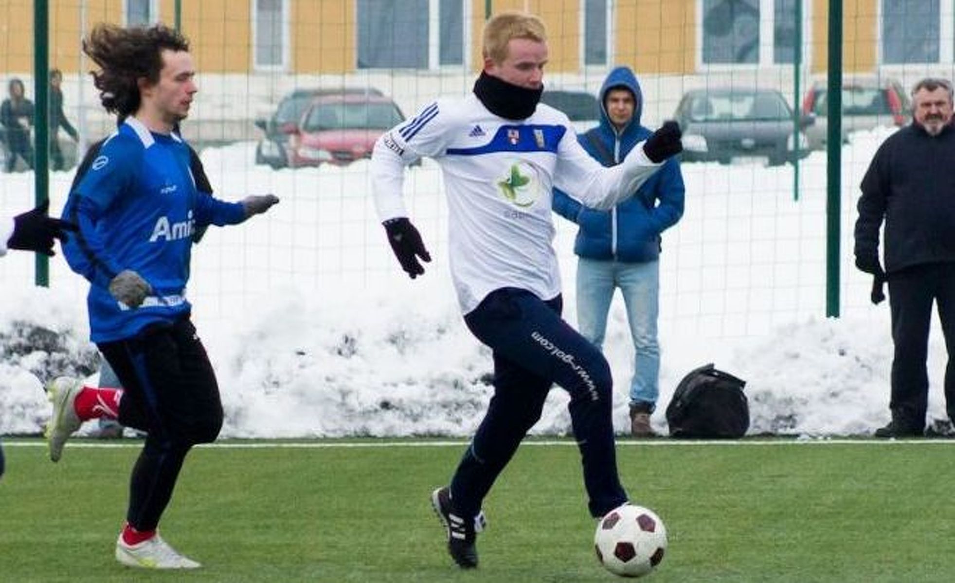 Kamil Graczyk to chyba najpoważniejsze zimowe wzmocnienie Olimpii. Fot. Michał Kuna