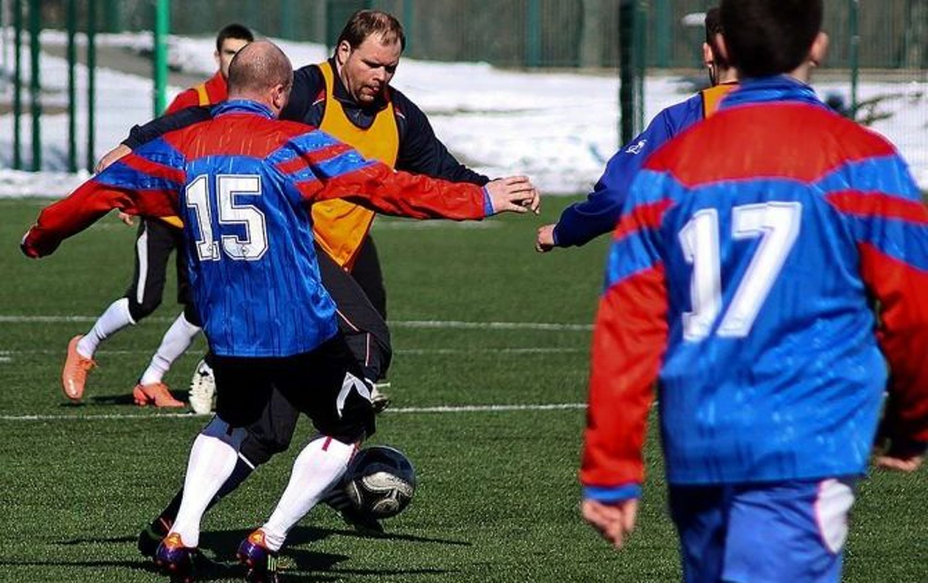 MKS Jeziorany - Danpol Knopin 8:1. Fot. Artur Szczepański