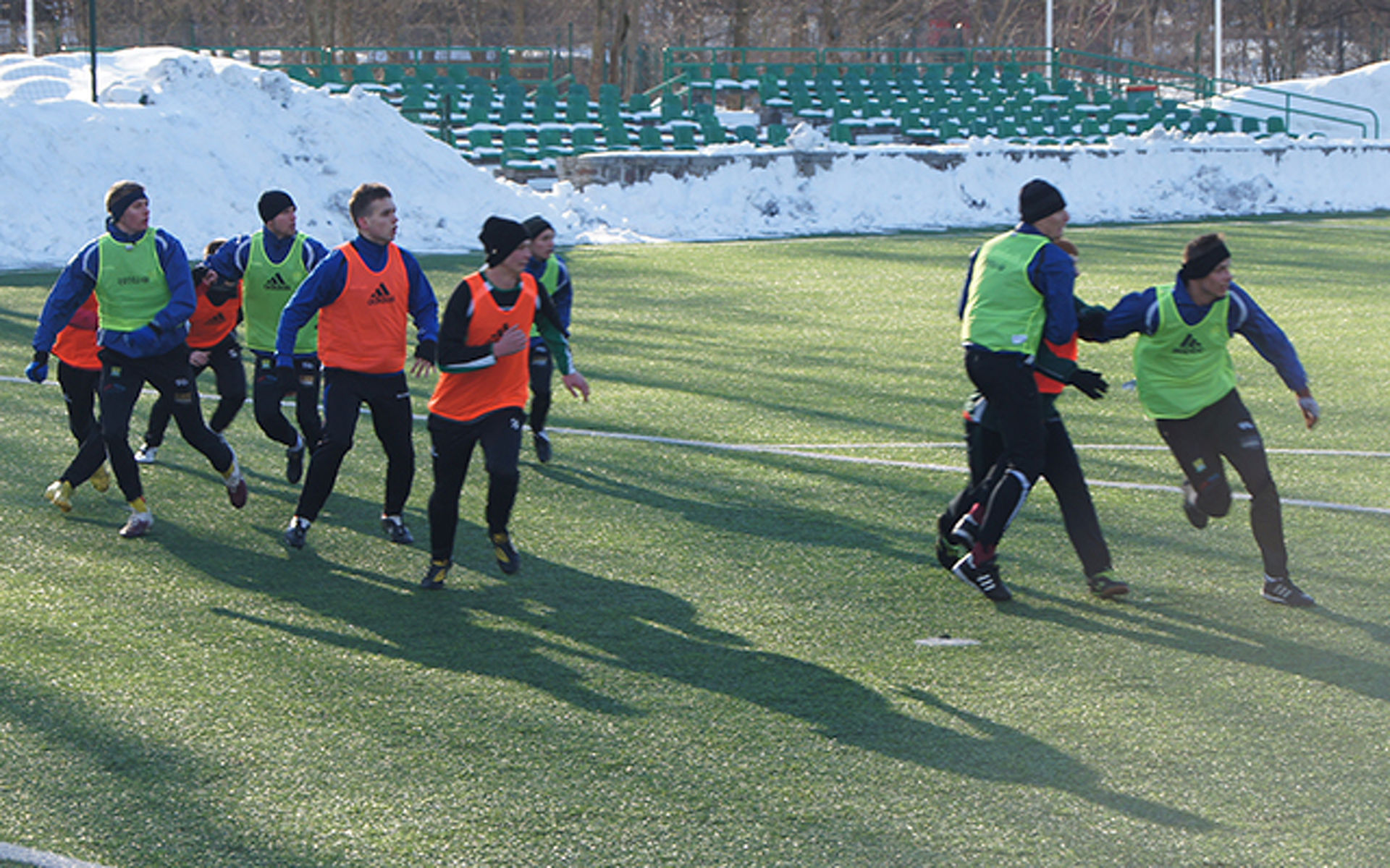 Płomień Ełk - Płomień Ełk (juniorzy) 3:1. Fot. plomien.elk.pl