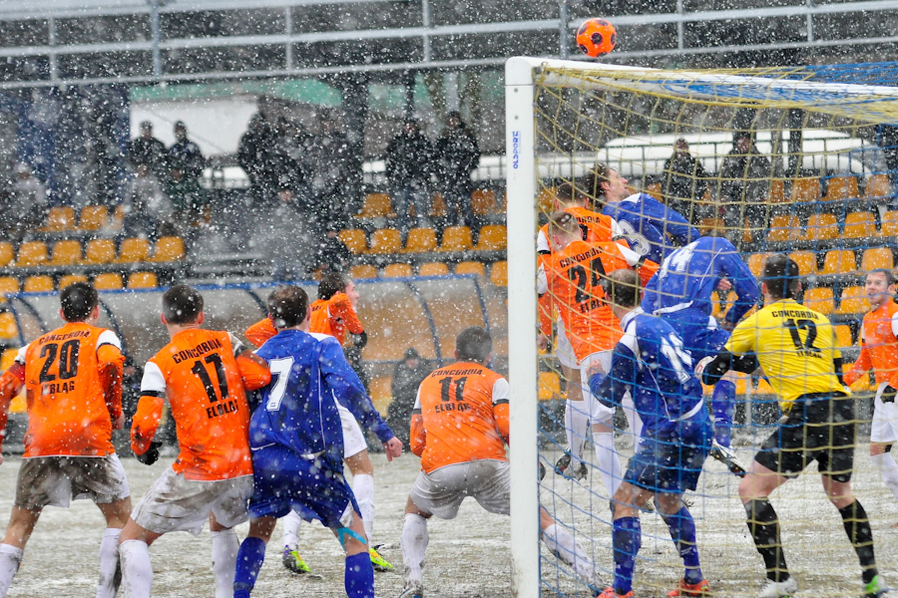 Wisła Płock wygrała 3:0 w Elblągu. Fot. Michał Kalinowski