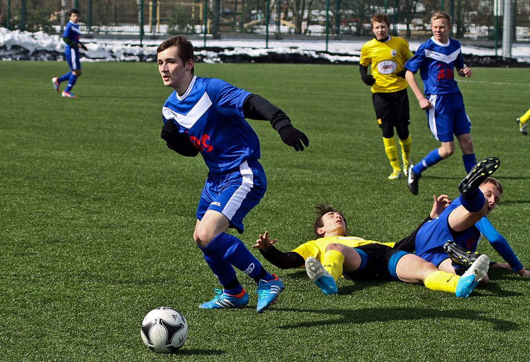 Jeziorak Iława wygrał 3:1 w Olsztynie. Fot. Artur Szczepański